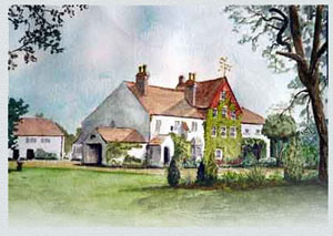 This wonderful painting is by artist Peter Wilson, of the Arnold Art Society...