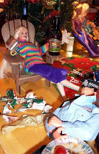 So THAT'S why Officer Don's gone off plum cake!