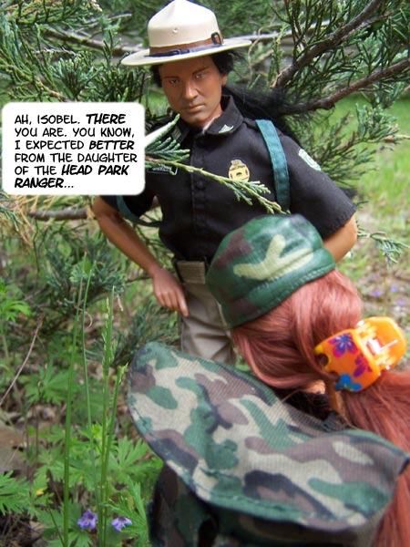 Busted, Isobel...
