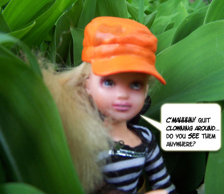 Belinda is growing IMPATIENT...
