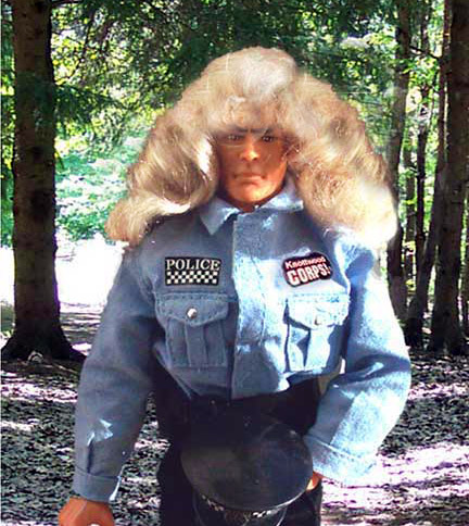 Officer Don TRIES to be patient...