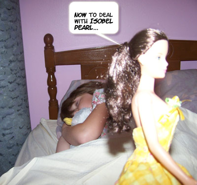 Now she turns her thoughts to her VERY naughty daughter!