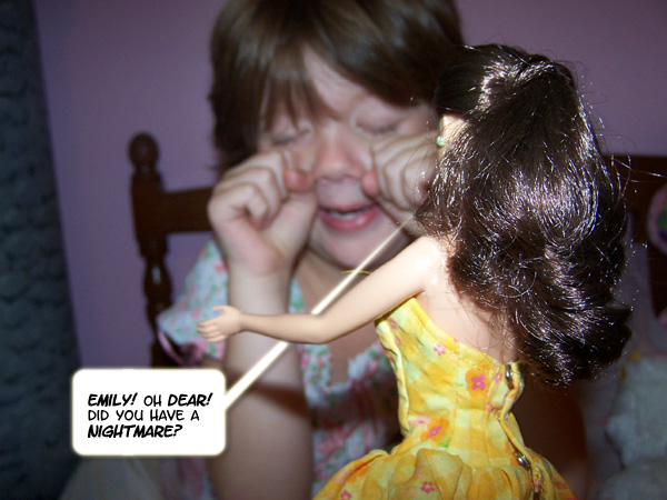 Nancy finds Emily sobbing!