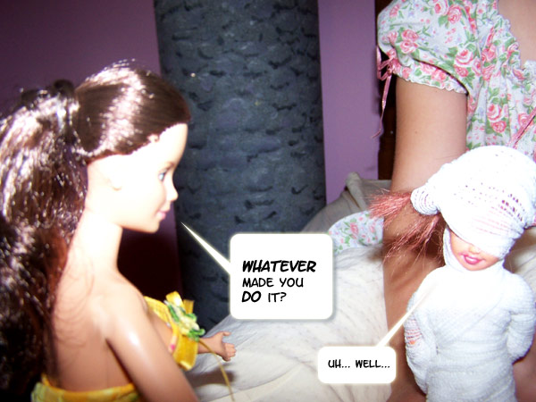 Nancy just HAS to ask...