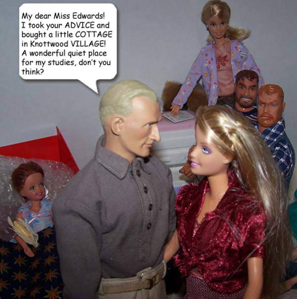 Oooh! Professor Champion is *BLUSHING!*