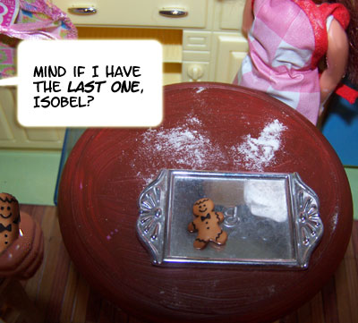 He ate ALL those burned cookies?