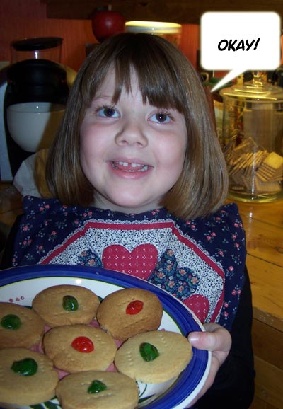 It doesn't take Emily long to agree to the bake-off!