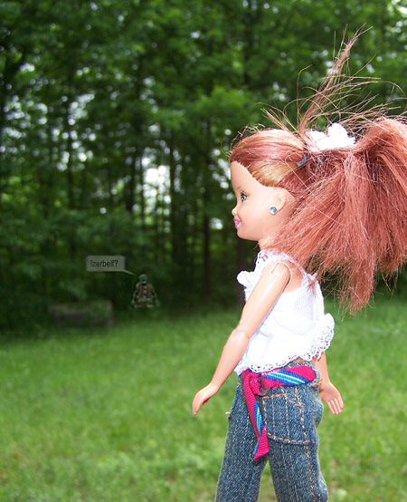 (She didn't even NOTICE her buddy Horace the Troll!)