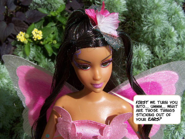 Luckily, fairies are easily DISTRACTED...