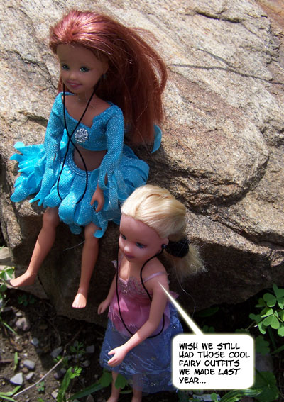 Er.. we mean Isobelf and Babybelf...