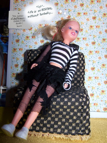 I think Belinda's UPSET...