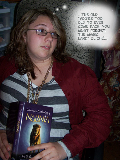 One of the Narnia novels...