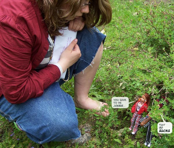 She is still in shock...