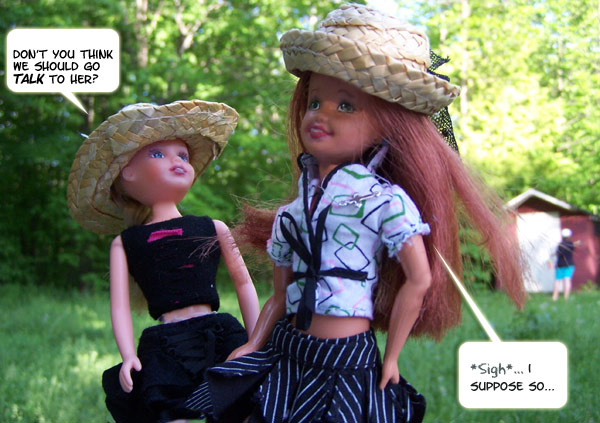 Guilty consciences...