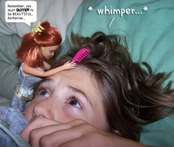 Does she HAVE to tug so *HARD*???