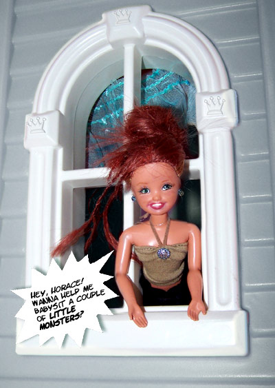 Isobel cheerily asks for HELP!