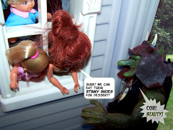 Good thing the kids are USED to Isobel's teasing!