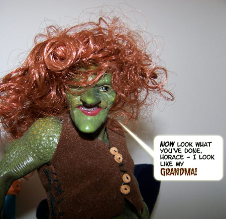 Isobel is NOT amused!