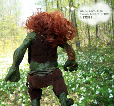 Don't tread on the TRILLIUMS!