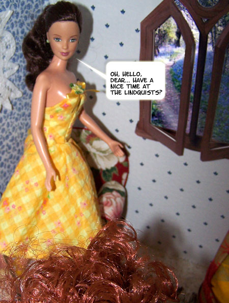 We've never SEEN Nancy Hanbro so unfazed!