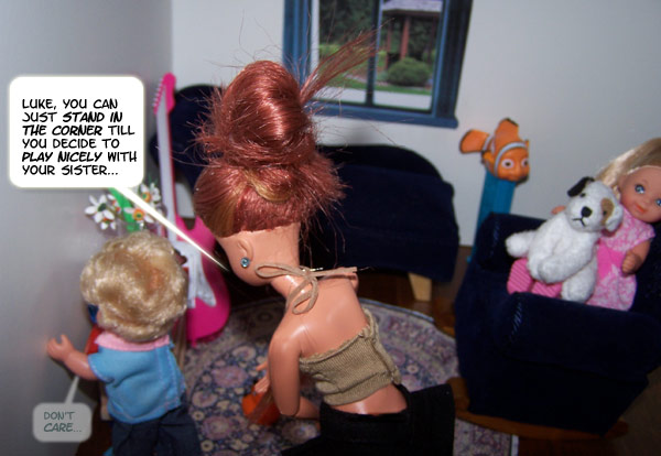 Is this Isobel talking about being nice to sisters?