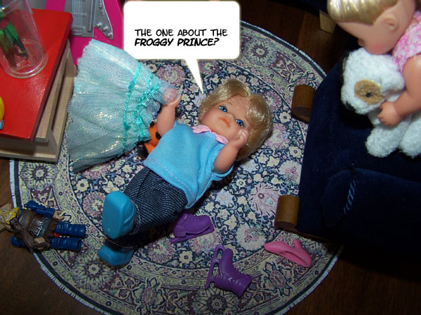 I think he LIKES that one...