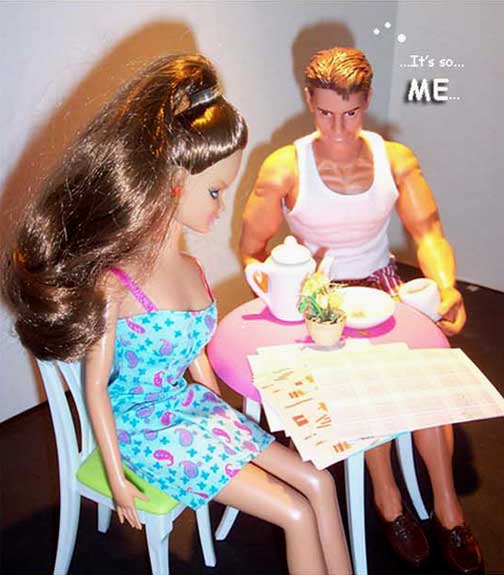 We both like DIFFERENT things...