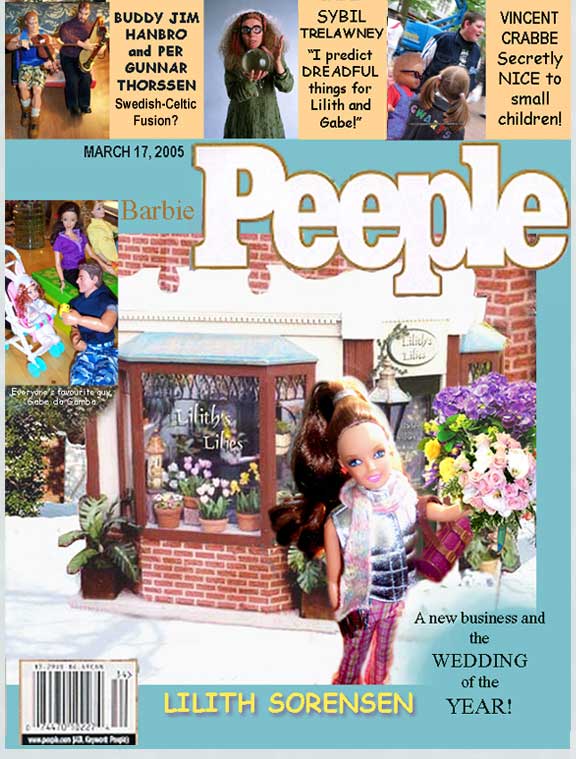 Lilith made the cover of PEEPLE magazine!