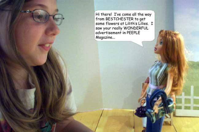 Word had spread far and wide about Lilith's lilies!