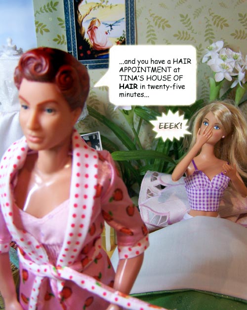 Good thing her mother REMINDED her...