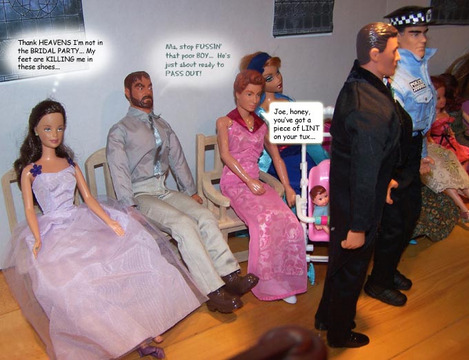 Isn't Nancy in the wedding party?