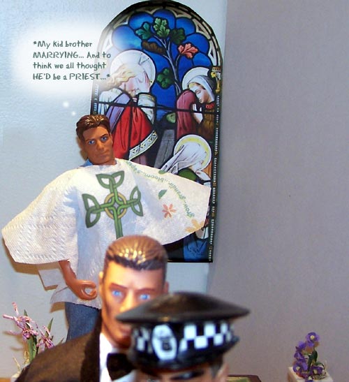 So THAT'S why Father Joe's not here today...