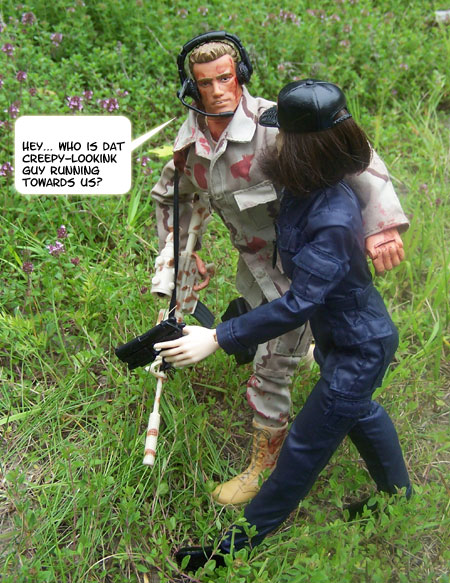 Dutch spots a STRANGE SIGHT...