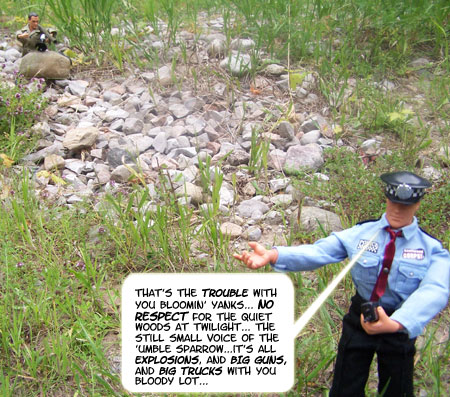 C.J. puts a STOP to the mayhem!