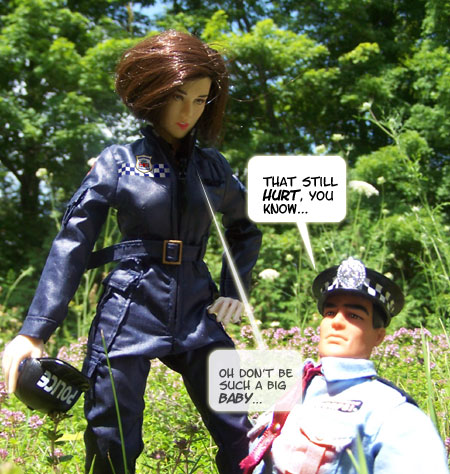 Inspector Don tries to regain his DIGNITY...