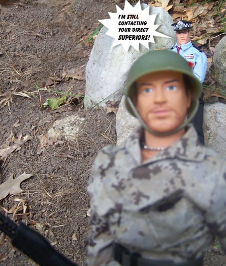 He is NOT easily appeased!