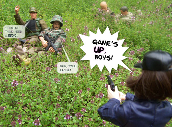 C.J. puts a STOP to the mayhem!