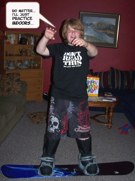 Indoor snowboarding?