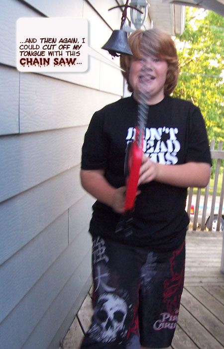 What shocking frivolity!