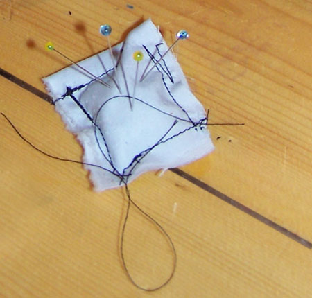 Wow!  He can sew ANYTHING!