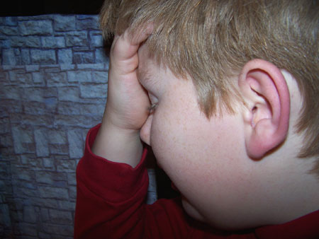 I don't think he LIKES Irish Dancing...