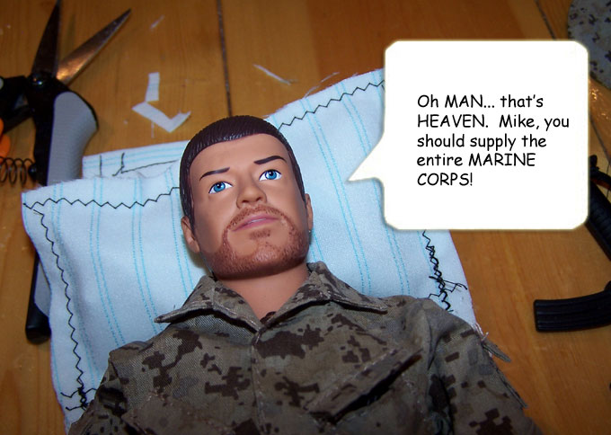 Well, you don't often hear a MARINE admit that sort of thing!