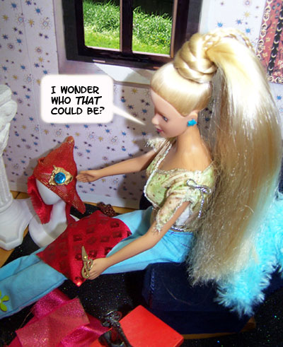 Nadine has been having a quiet afternoon...