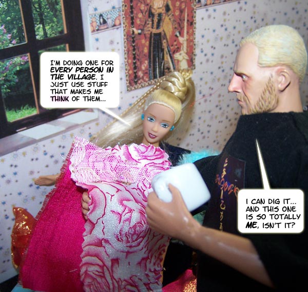 Peter is ENTHRALLED by her talent!