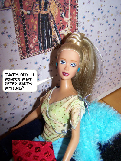 Nadine is suprised...