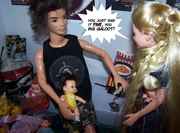 She's losing her PATIENCE!