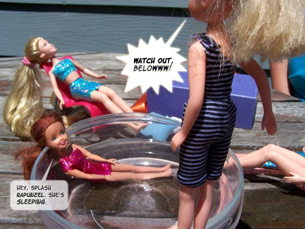 I don't believe she's going to DO this...