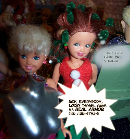 Annifrid is BESIDE herself with joy...