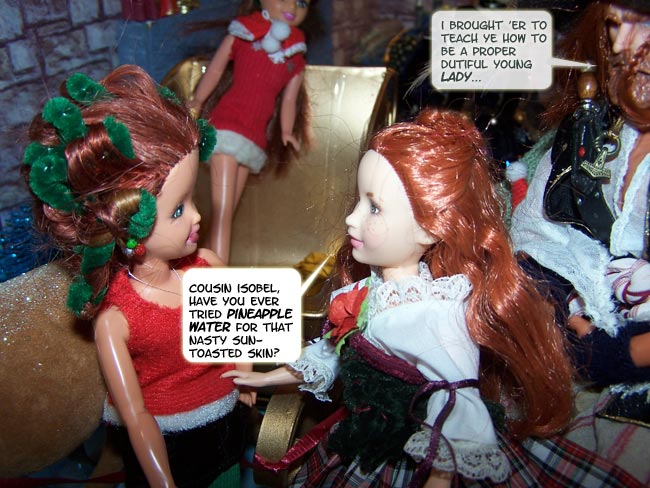 Captain Hambone doesn't approve of PERTNESS...