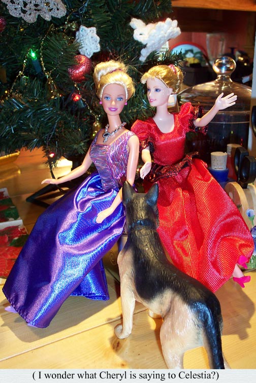 Wonder what Cheryl is saying to Celestia?